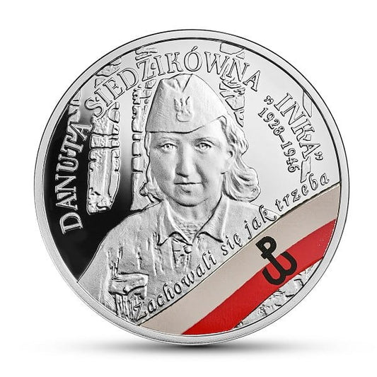 10 zł / 2017 r. -  Żołnierze Niezłomni - Danuta Siedzikówna „Inka”
