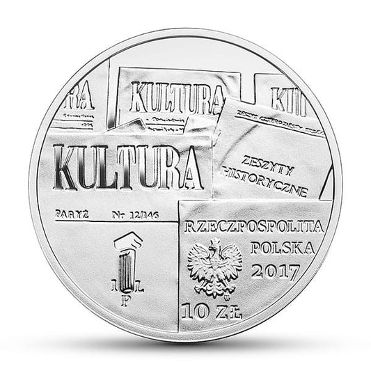 10 zł / 2017 r. -  70-lecie Kultury Paryskiej
