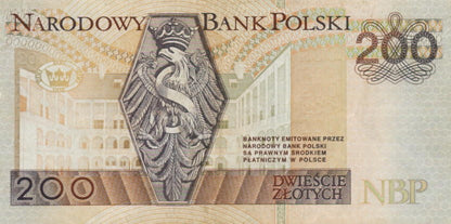 POLSKA Banknot 200 zł / 1994 r. YB