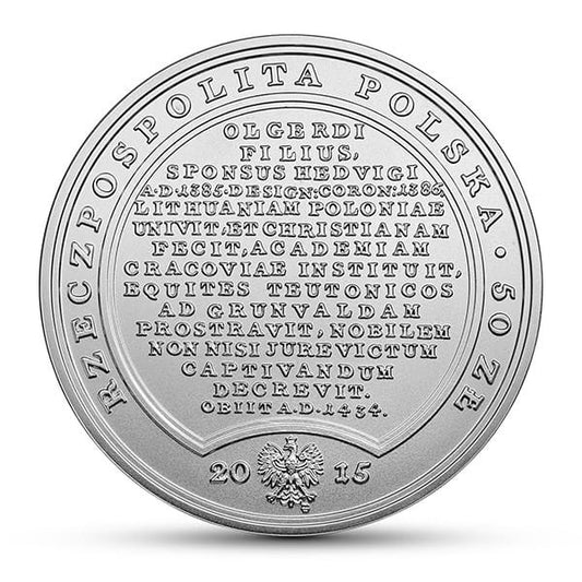 50 zł / 2015 r. -  Władysław Jagiełło