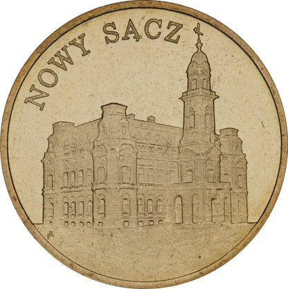 2 zł / 2006 r. - Historyczne Miasta w Polsce:  Nowy Sącz
