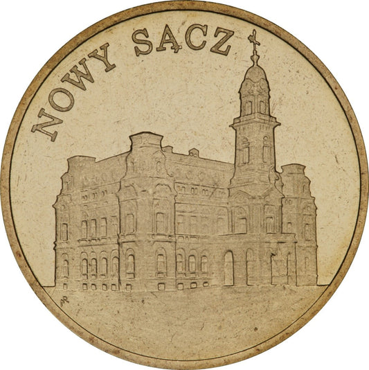 2 zł / 2006 r. - Historyczne Miasta w Polsce:  Nowy Sącz