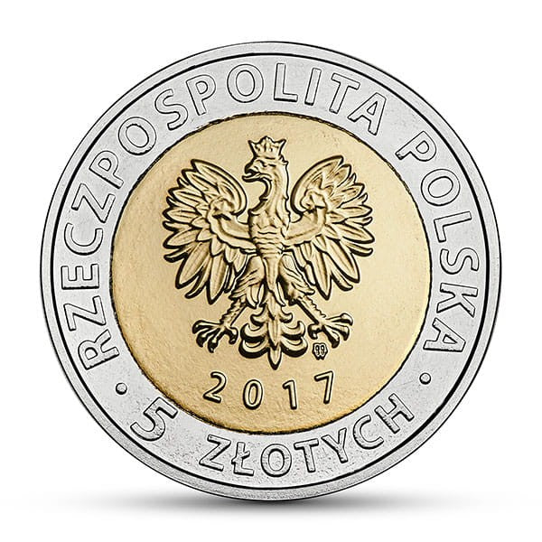POLSKA 5 zł / 2017 r. - Kaplica Trójcy Świętej na Zamku Lubelskim