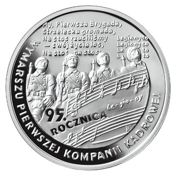 10 zł / 2009 r. -  Wymarsz Pierwszej Kadrowej