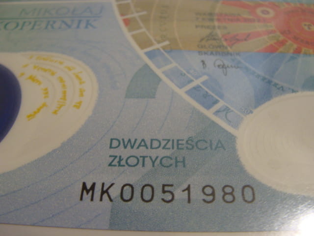 (1980r.)   20 zł / 2023 r. - Mikołaj Kopernik