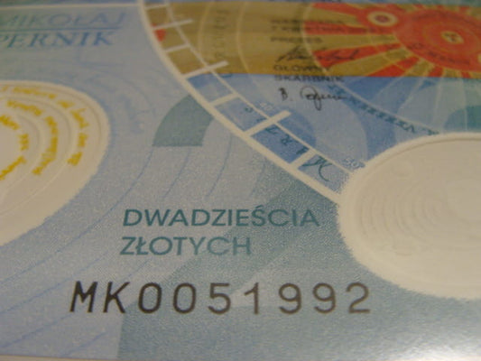 (1992r.)   20 zł / 2023 r. - Mikołaj Kopernik
