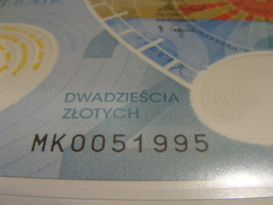 (1995r.)   20 zł / 2023 r. - Mikołaj Kopernik