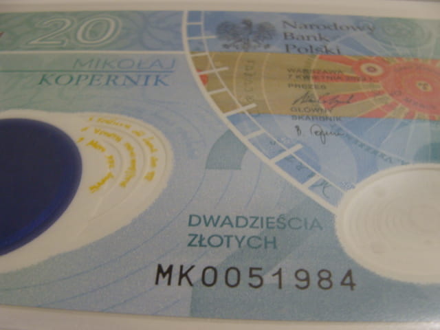 (1984r.)   20 zł / 2023 r. - Mikołaj Kopernik