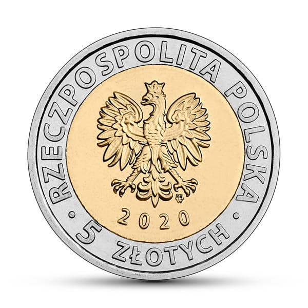 POLSKA 5 zł / 2020 r - Pałac Branickich w Białymstoku