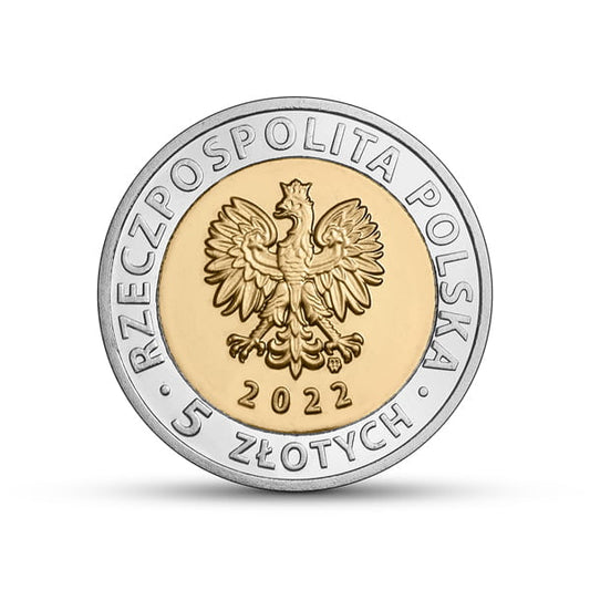 POLSKA 5 zł / 2022 r -  Klasztor na Świętym Krzyżu