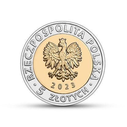 POLSKA 5 zł / 2023 r -  Kanał Żeglugowy przez Mierzeję Wiślaną