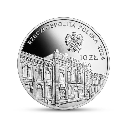 10 zł / 2024 r. - 100. rocznica utworzenia Banku Polskiego SA