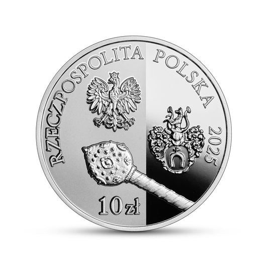 10 zł / 2025 r. -  Stanisław Koniecpolski - Hetmani Rzeczypospolitej - Ag