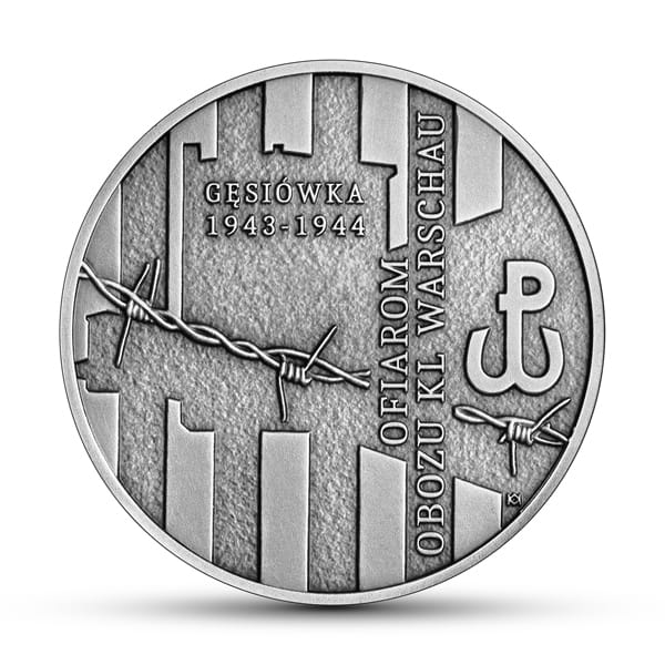 10 zł / 2020 r. -  Ofiarom obozu KL Warschau