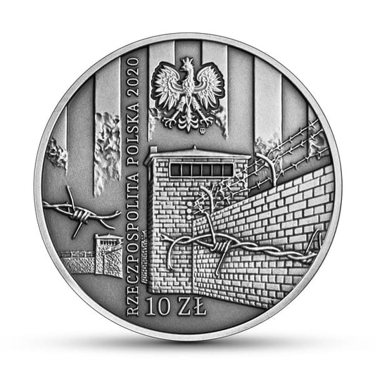 10 zł / 2020 r. -  Ofiarom obozu KL Warschau