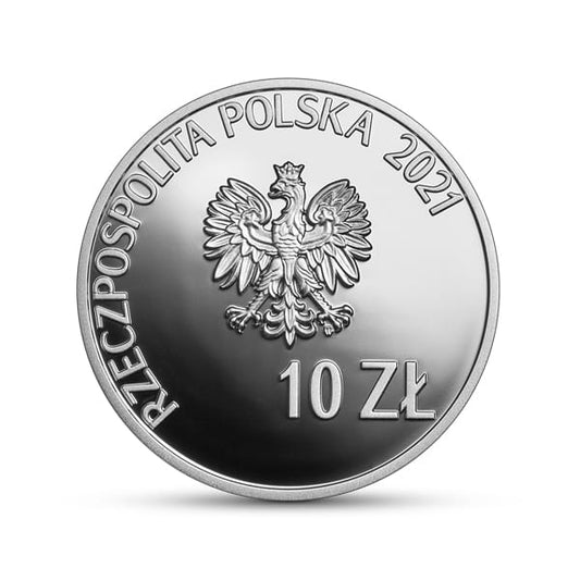 10 zł / 2021 r. -  40. rocznica strajku w Wyższej Oficerskiej Szkole Pożarniczej