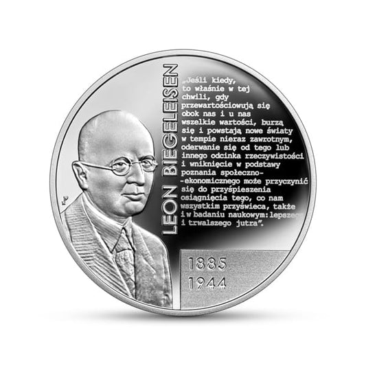10 zł / 2022 r. -  Wielcy polscy ekonomiści – Leon Biegeleisen