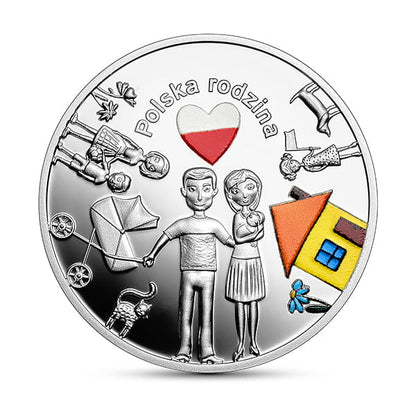 10 zł / 2023 r. -  W Polskę wierzę – Polska rodzina