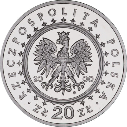 20 zł / 2000 r. - Pałac w Wilanowie