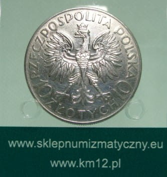10 złotych / 1933 r. - Jan III Sobieski