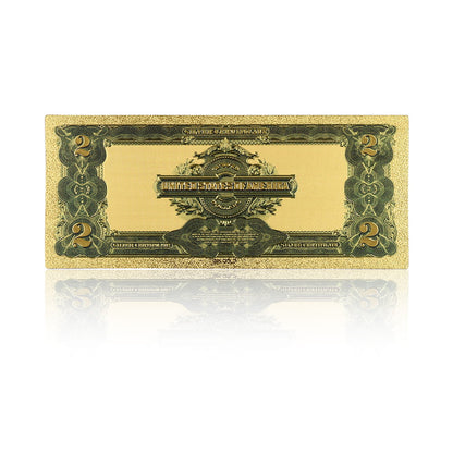 USA: Banknot złocony 2$ - DWA dolary /1899