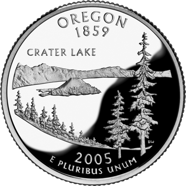 USA:  25 Centów / 2005 r. - Oregon (nr 33)