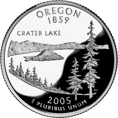 USA:  25 Centów / 2005 r. - Oregon (nr 33)
