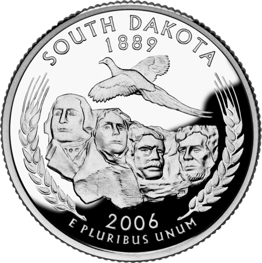 USA:  25 Centów / 2006 r. - Dakota Południowa (nr 40)