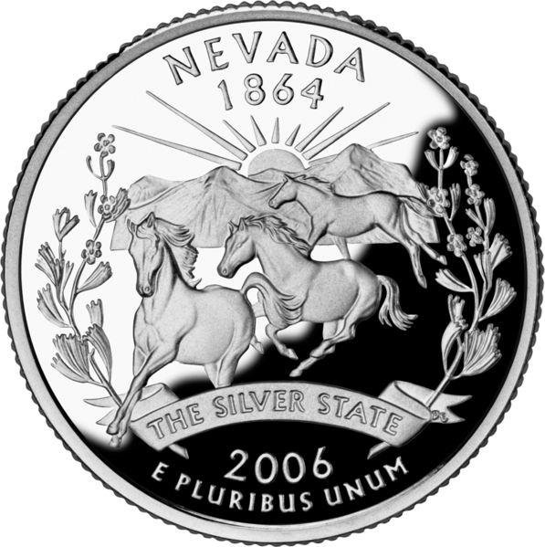 USA:  25 Centów / 2006 r. - Nevada (nr 36)