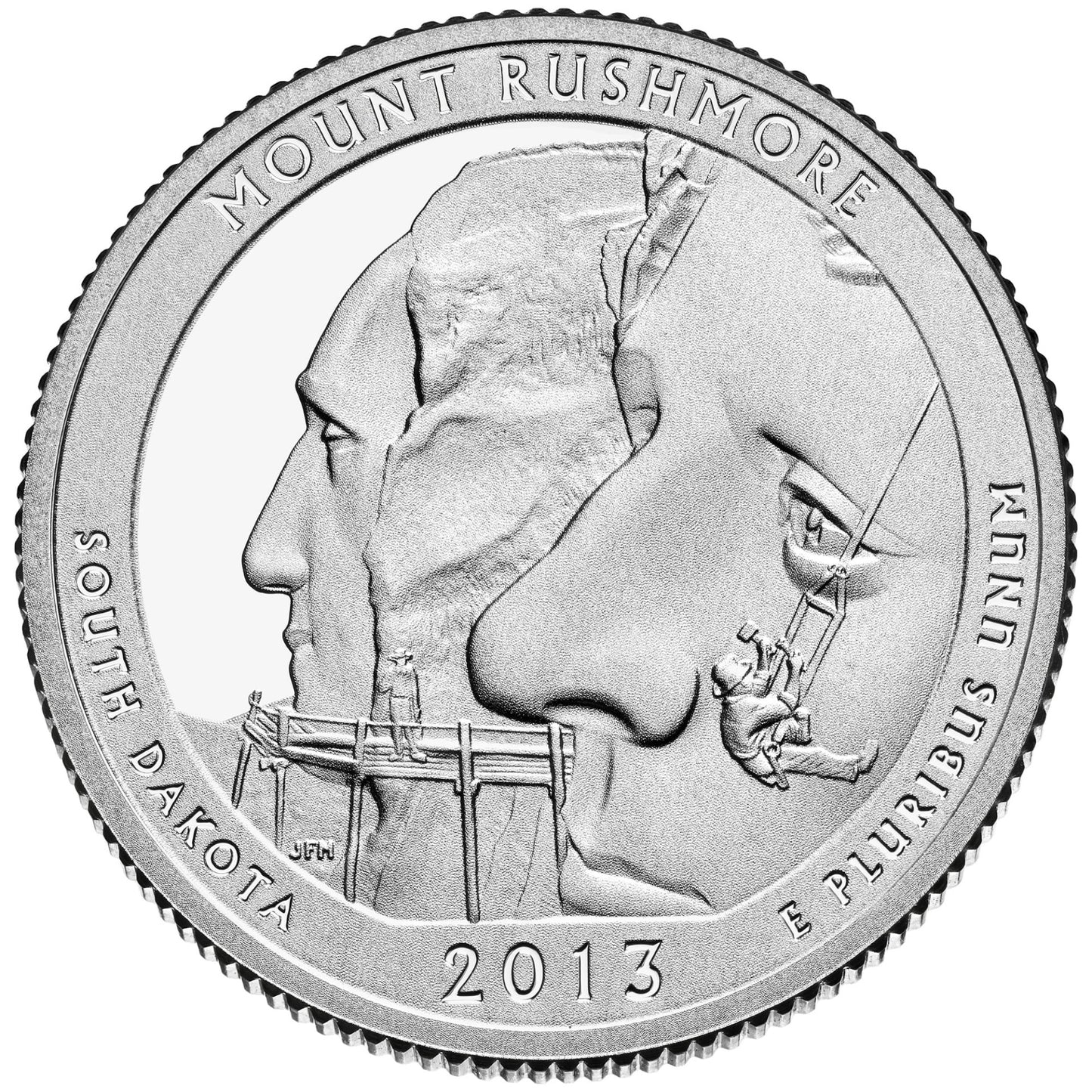 USA:  25 Centów / 2013 r. -  Mount Rushmore (nr 20)
